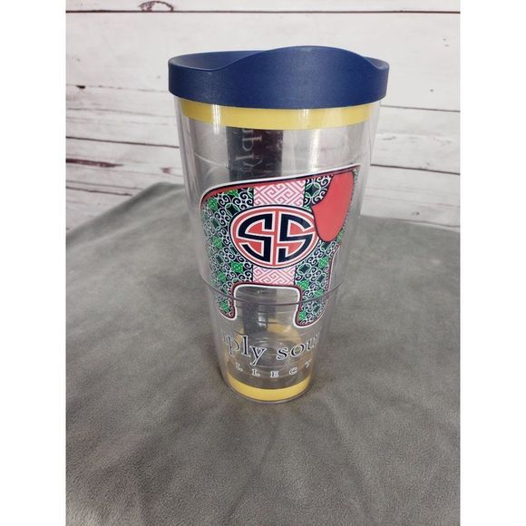 Tervis Simply Southern Elephant tumbler 24oz‎ with lid - Picture 8 of 14
